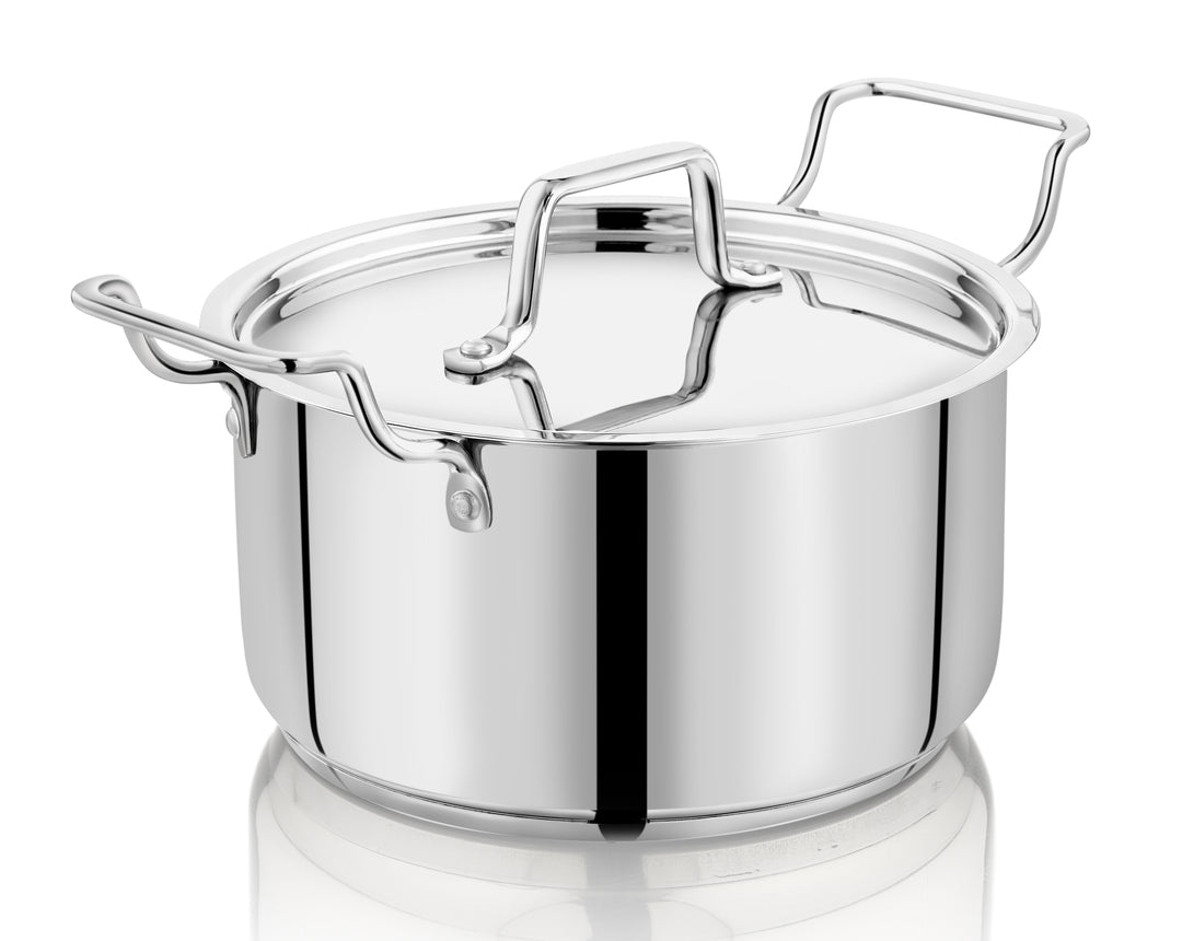 Stainless Steel Sandwich Bottom Sauce Pot